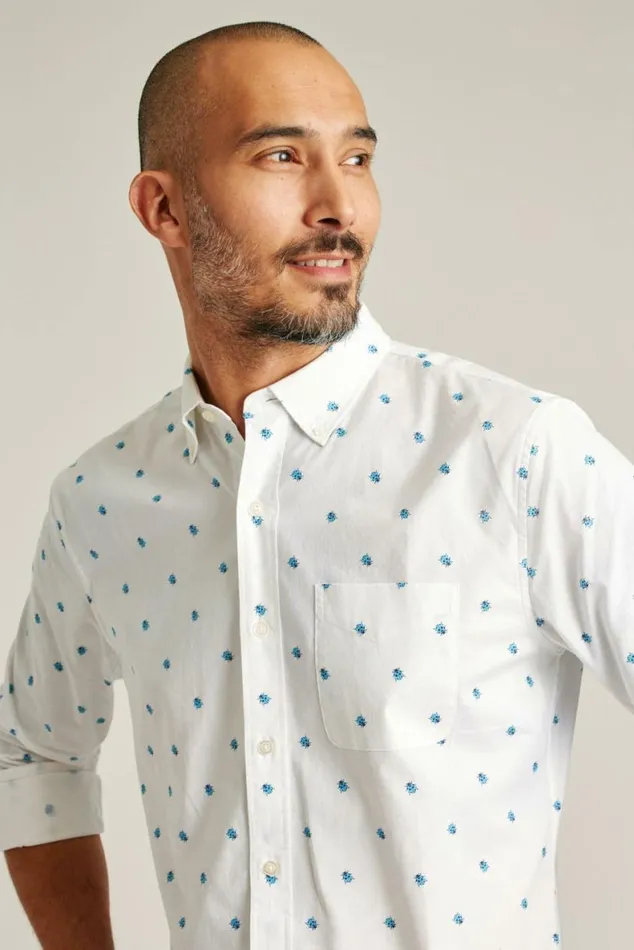Men Everyday Shirt Lady Buggin Blue Bonobos Business Casual Shirts