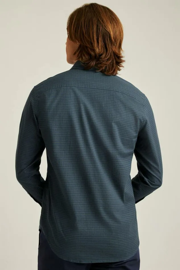 Men Everyday Shirt Navy Green Gingham Bonobos Business Casual Shirts