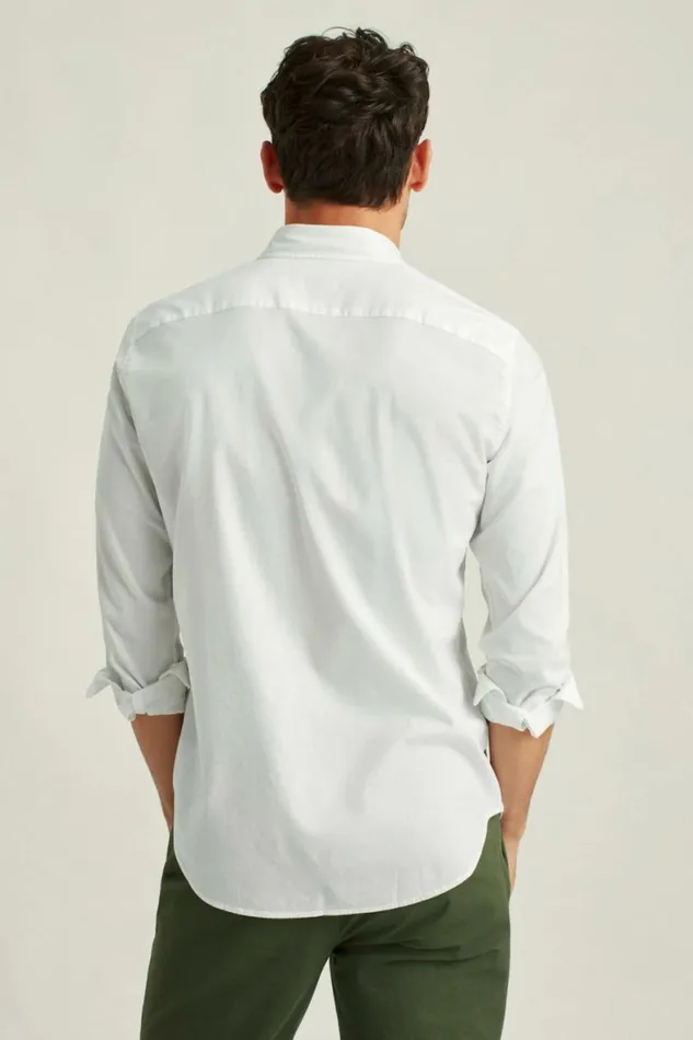 Men Everyday Shirt White End On End Bonobos Casual Shirts
