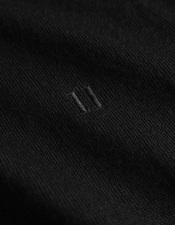 Men Greyson Merino Knit 8211 BlackBlack Les Deux Knitwear