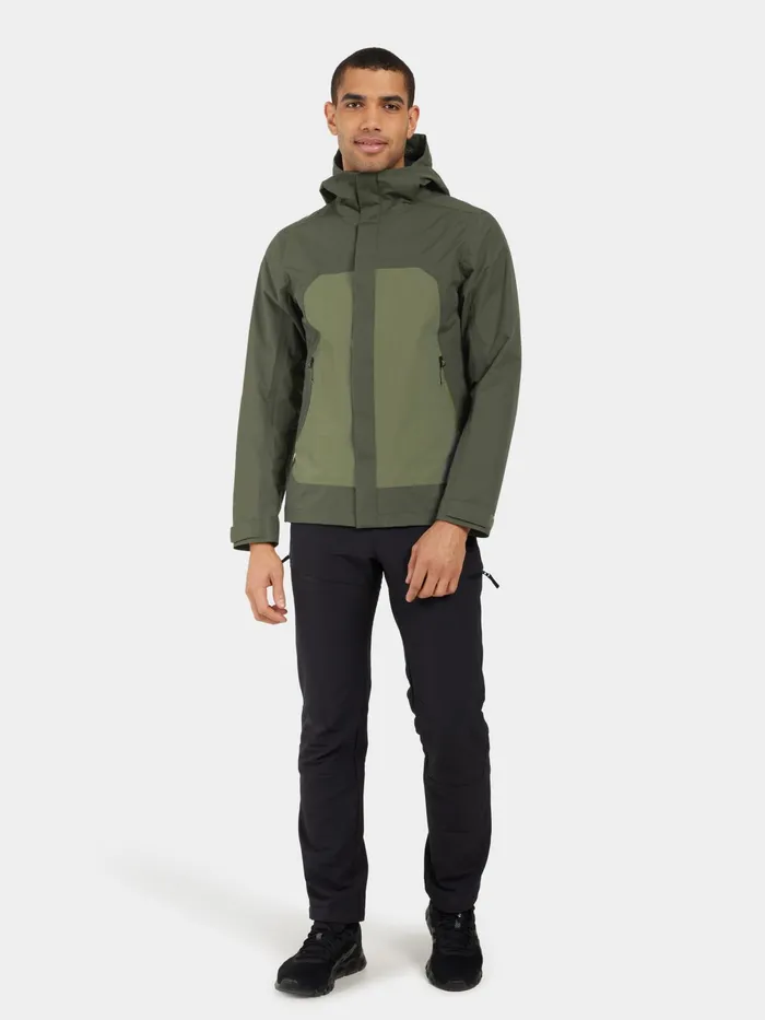 Men Grit Jacket Deep Green Didriksons Autumn Jackets