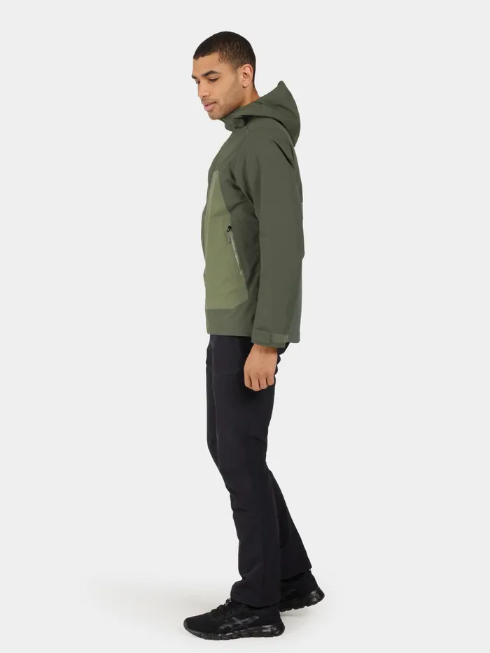 Men Grit Jacket Deep Green Didriksons Autumn Jackets