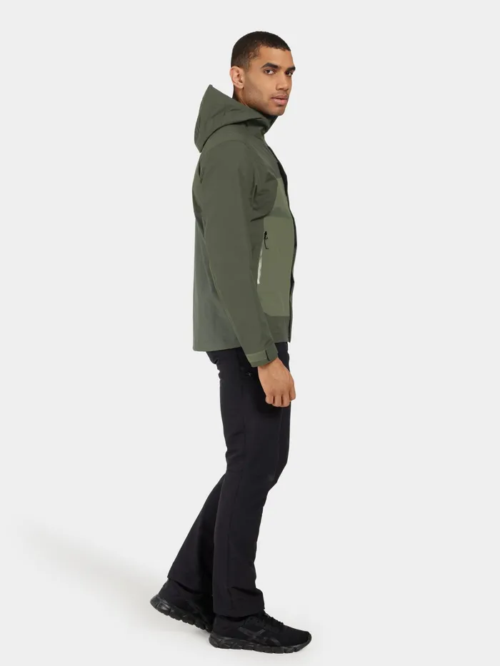 Men Grit Jacket Deep Green Didriksons Autumn Jackets