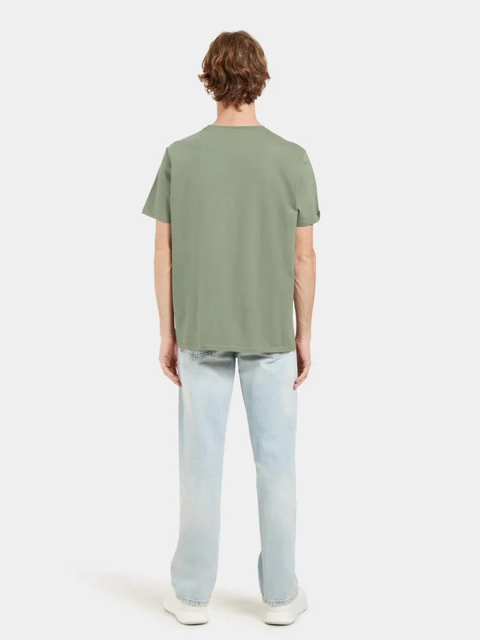 Men Harald Tshirt Light Moss Didriksons TShirts and Polos