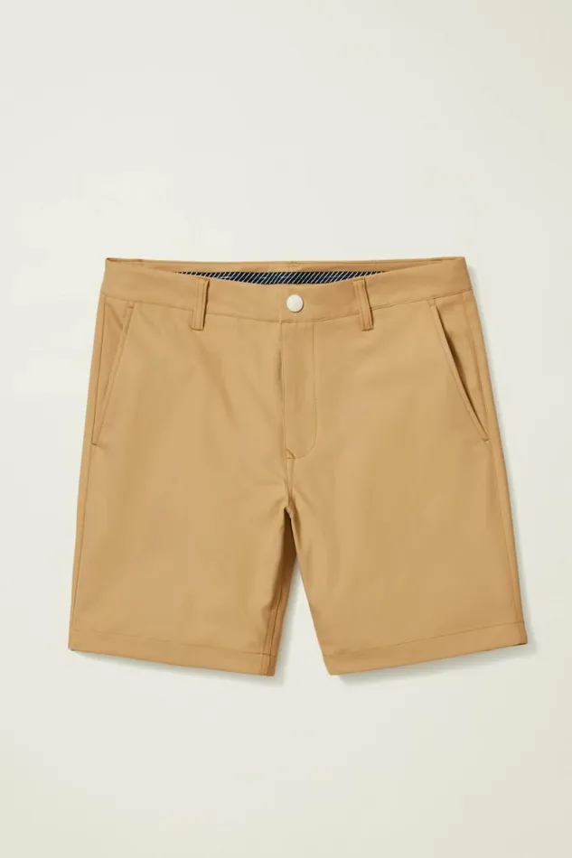 Men Highland Golf Shorts Khaki Bonobos Golf Shorts