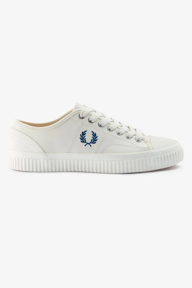 Men Hughes Low Light Ecrushaded Cobalt Fred Perry Shoes