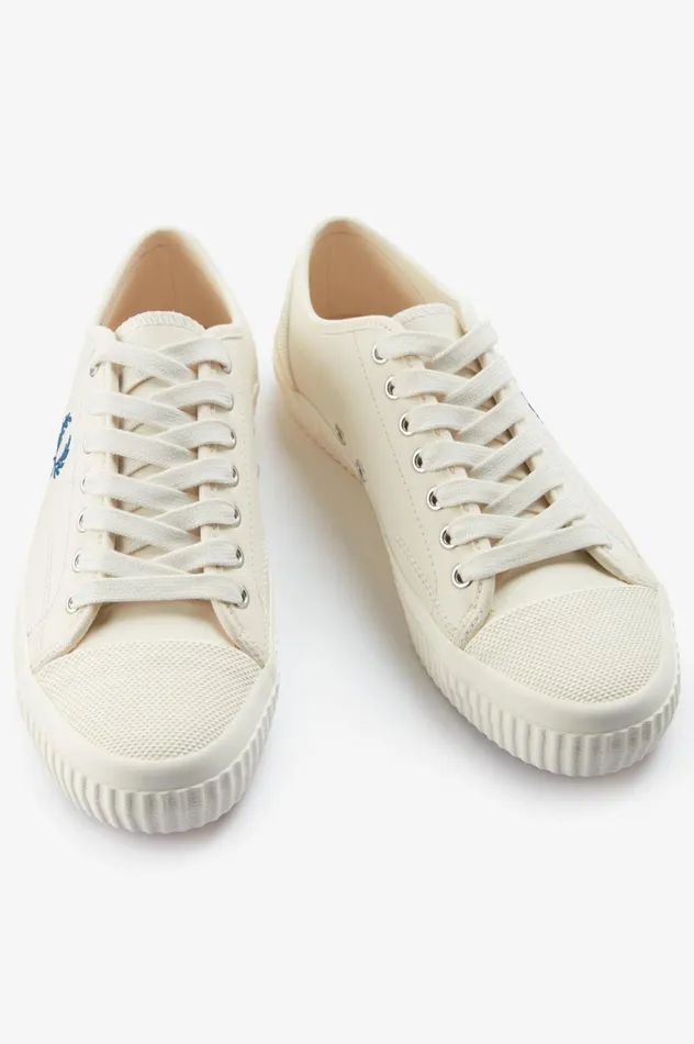 Men Hughes Low Light Ecrushaded Cobalt Fred Perry Shoes