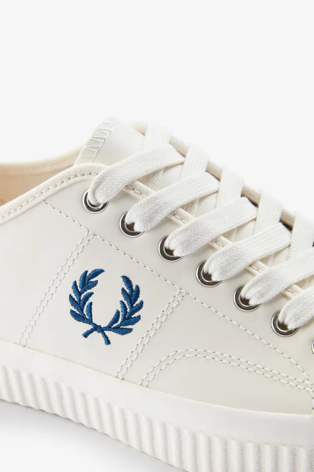 Men Hughes Low Light Ecrushaded Cobalt Fred Perry Shoes