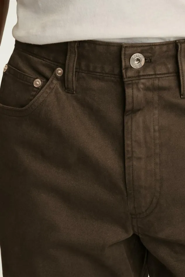 Men Italian Brushed 5Pocket Pants Dark Coffee Bonobos Jeans