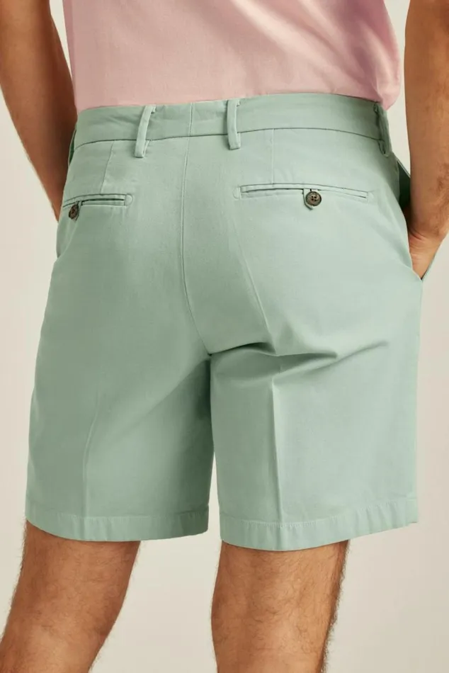 Men Italian Stretch Chino Shorts Mint Green Bonobos Chino Shorts