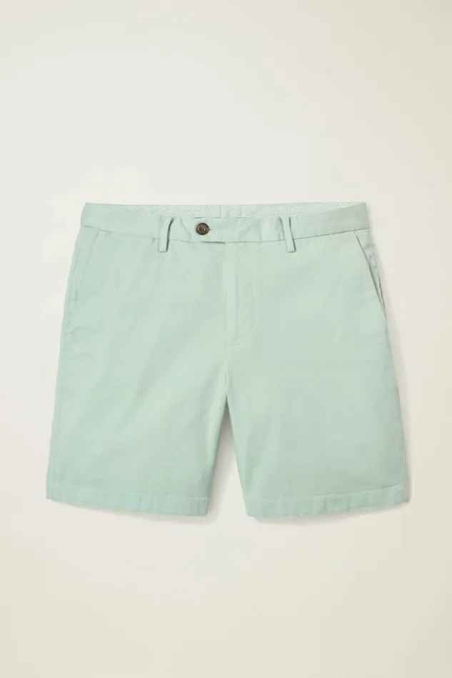 Men Italian Stretch Chino Shorts Mint Green Bonobos Chino Shorts