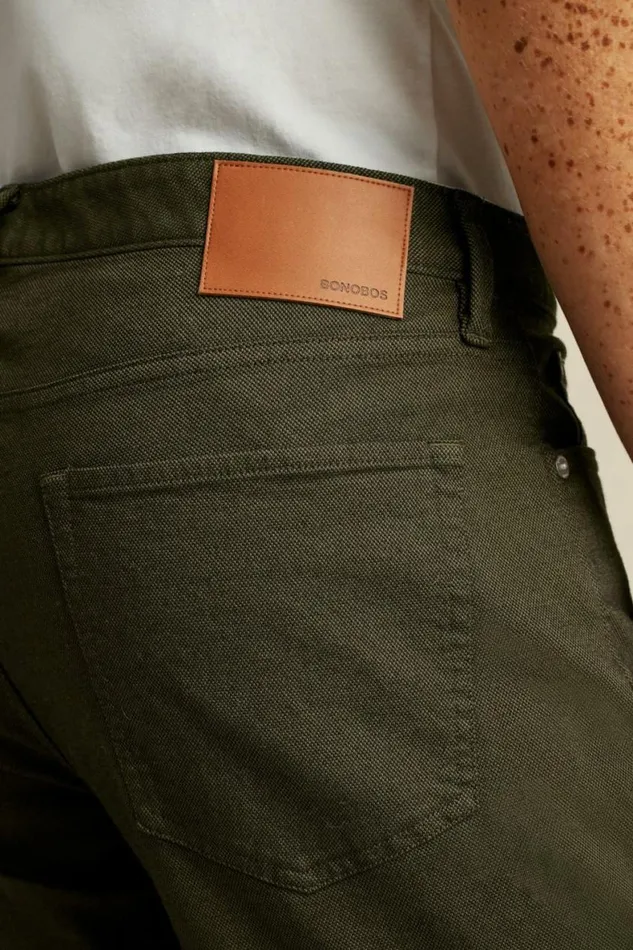 Men Italian Textured 5Pocket Pants Artichoke Bonobos Jeans