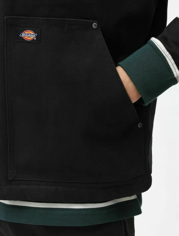 Men Jackets Dickies Duck Canvas Vest Black
