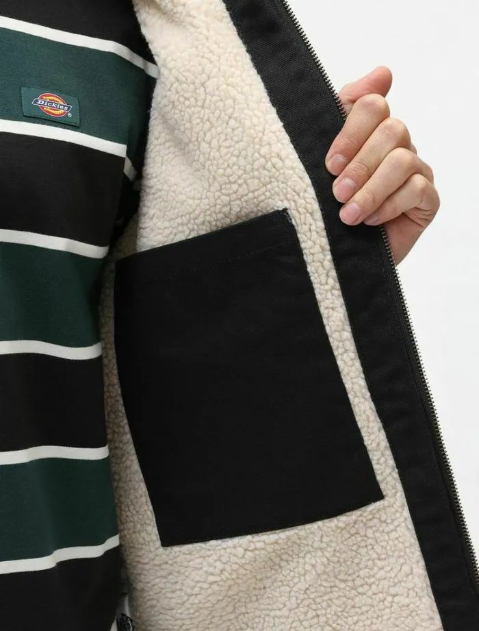 Men Jackets Dickies Duck Canvas Vest Black