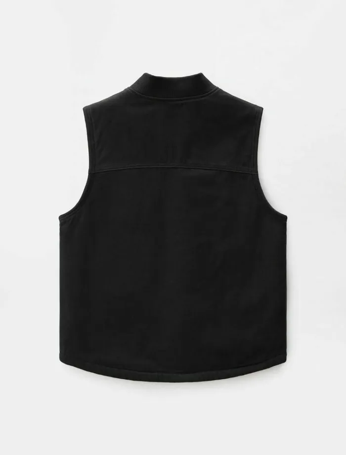 Men Jackets Dickies Duck Canvas Vest Black