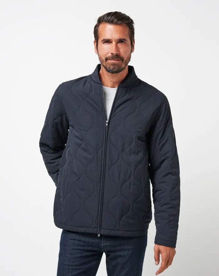 Men Jackets TravisMathew COME WHAT MAY JACKET Black