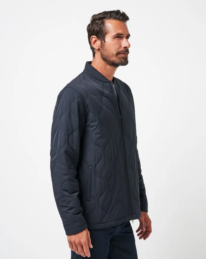 Men Jackets TravisMathew COME WHAT MAY JACKET Black