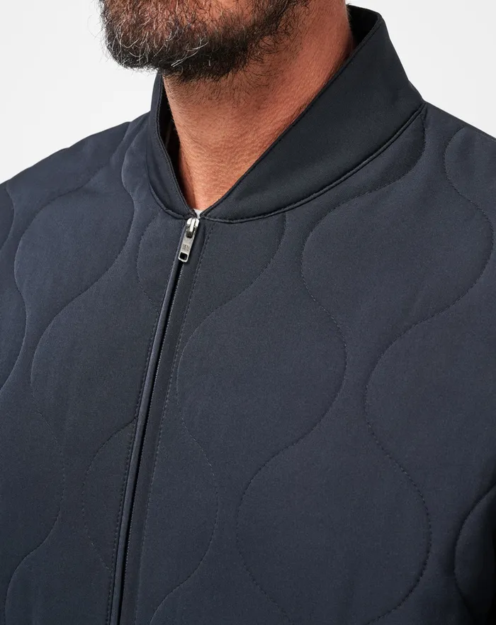 Men Jackets TravisMathew COME WHAT MAY JACKET Black