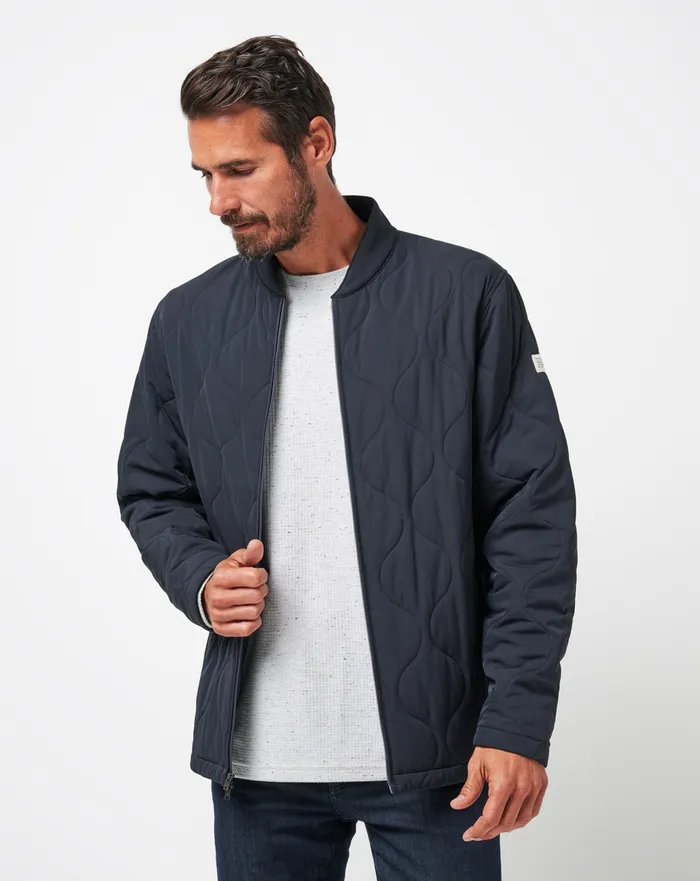 Men Jackets TravisMathew COME WHAT MAY JACKET Black