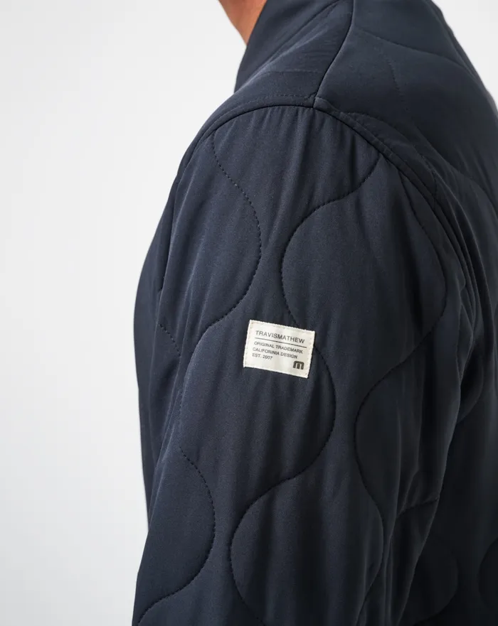 Men Jackets TravisMathew COME WHAT MAY JACKET Black