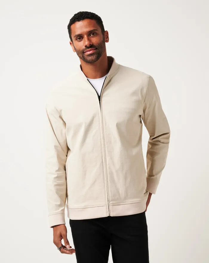 Men Jackets TravisMathew LOST CAVE JACKET Italian Sand