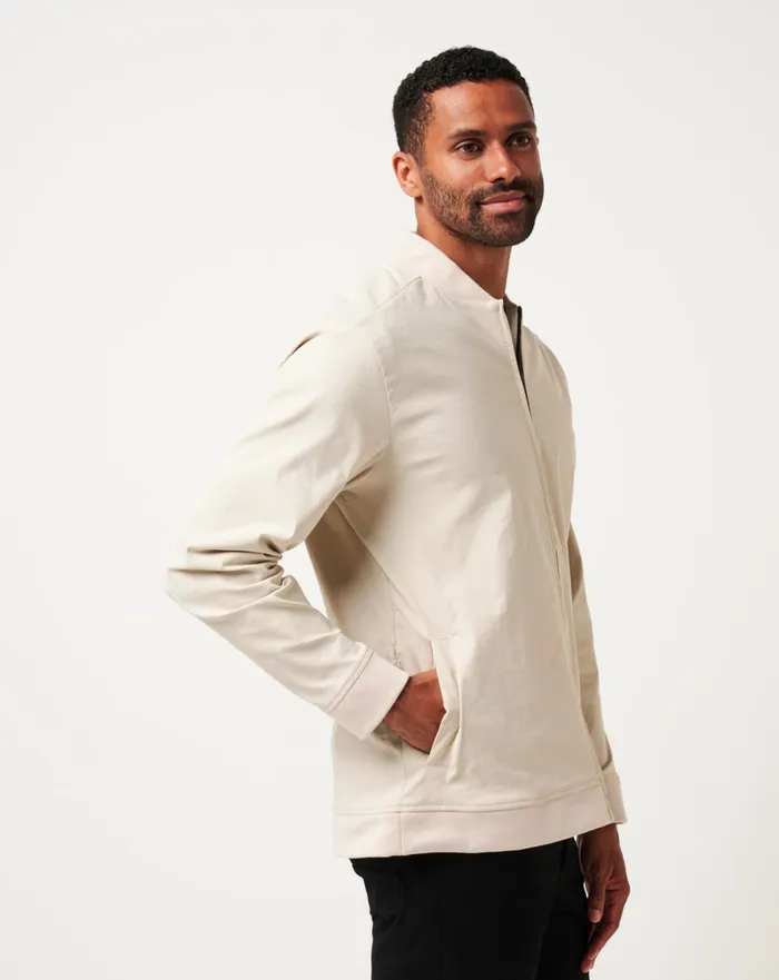 Men Jackets TravisMathew LOST CAVE JACKET Italian Sand