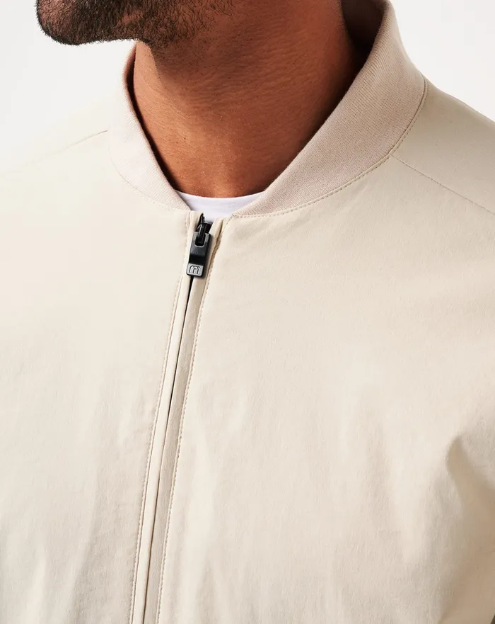 Men Jackets TravisMathew LOST CAVE JACKET Italian Sand
