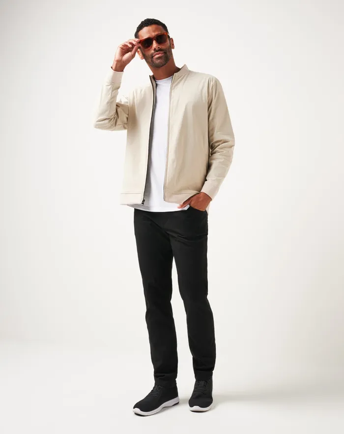 Men Jackets TravisMathew LOST CAVE JACKET Italian Sand