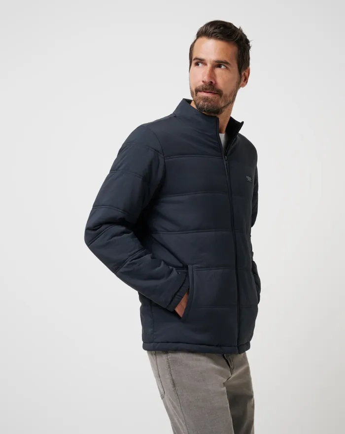 Men Jackets TravisMathew PALISADES PUFFER JACKET Black