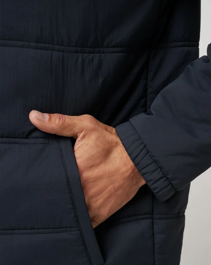 Men Jackets TravisMathew PALISADES PUFFER JACKET Black