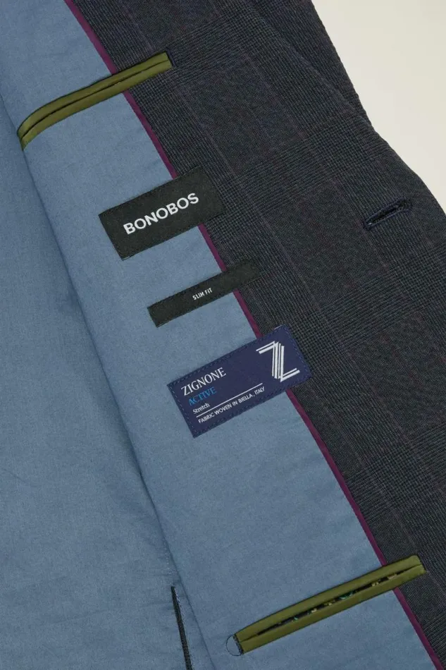 Men Jetsetter Italian Seersucker Suit Navy Purple Glen Plaid Bonobos Suits Men Jetsetter Italian Seersucker Suit Navy Purple Glen Plaid Bonobos Suits