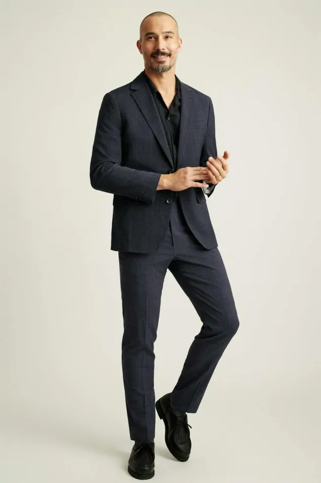 Men Jetsetter Italian Seersucker Suit Navy Purple Glen Plaid Bonobos Suits Men Jetsetter Italian Seersucker Suit Navy Purple Glen Plaid Bonobos Suits