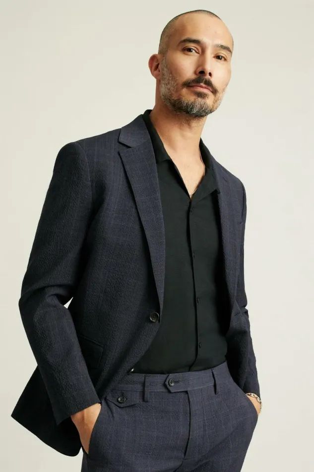 Men Jetsetter Italian Seersucker Suit Navy Purple Glen Plaid Bonobos Suits Men Jetsetter Italian Seersucker Suit Navy Purple Glen Plaid Bonobos Suits