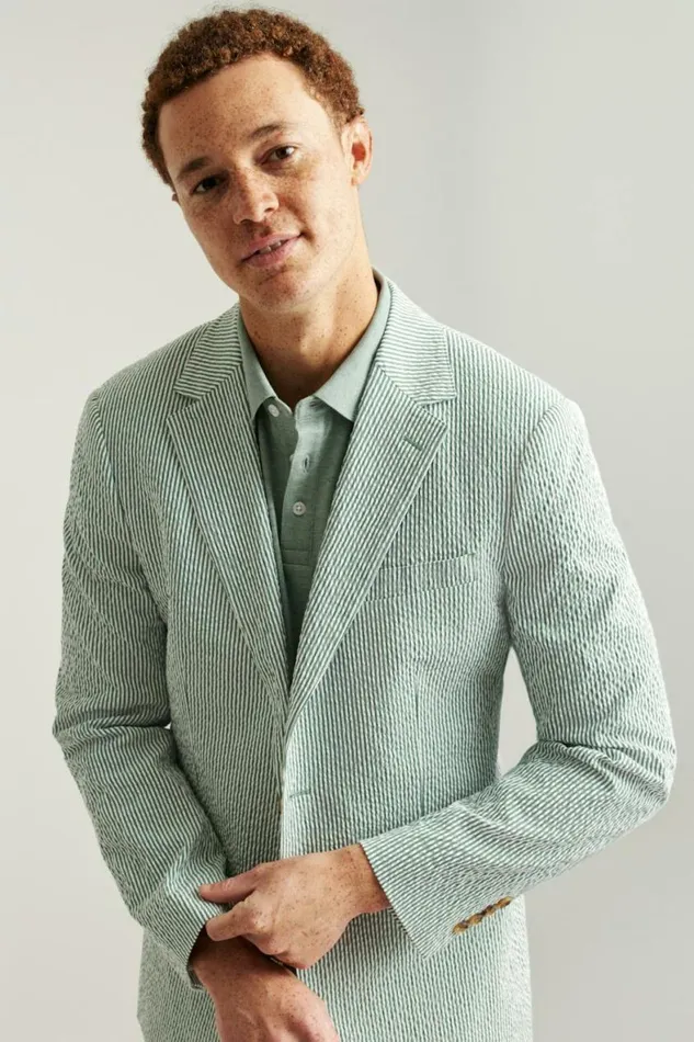 Men Jetsetter Italian Seersucker Suit Olive And White Stripe Bonobos Suits Men Jetsetter Italian Seersucker Suit Olive And White Stripe Bonobos Suits