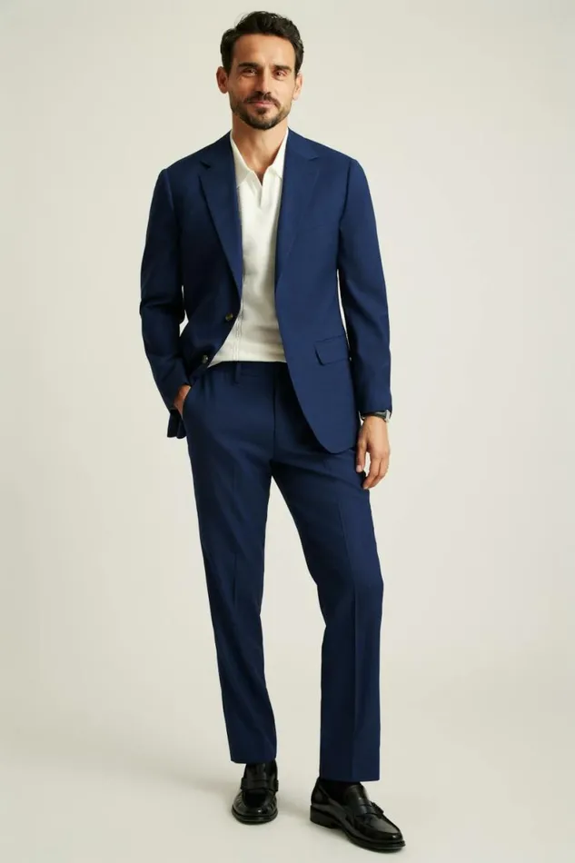 Men Jetsetter Italian Wool Suit Bright Navy Sharkskin Bonobos Suits Men Jetsetter Italian Wool Suit Bright Navy Sharkskin Bonobos Suits