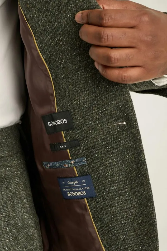 Men Jetsetter Italian Wool Suit Olive Donegal Bonobos Suits Men Jetsetter Italian Wool Suit Olive Donegal Bonobos Suits