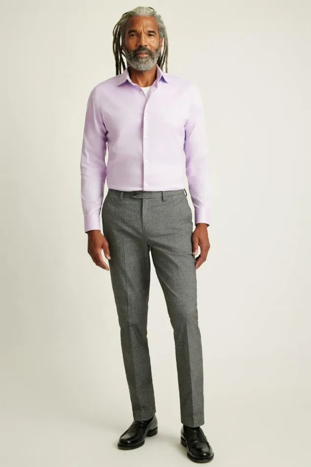 Men Jetsetter Stretch Dress Shirt Textured Lilac Bonobos Business Casual Shirts Men Jetsetter Stretch Dress Shirt Textured Lilac Bonobos Business Casual Shirts