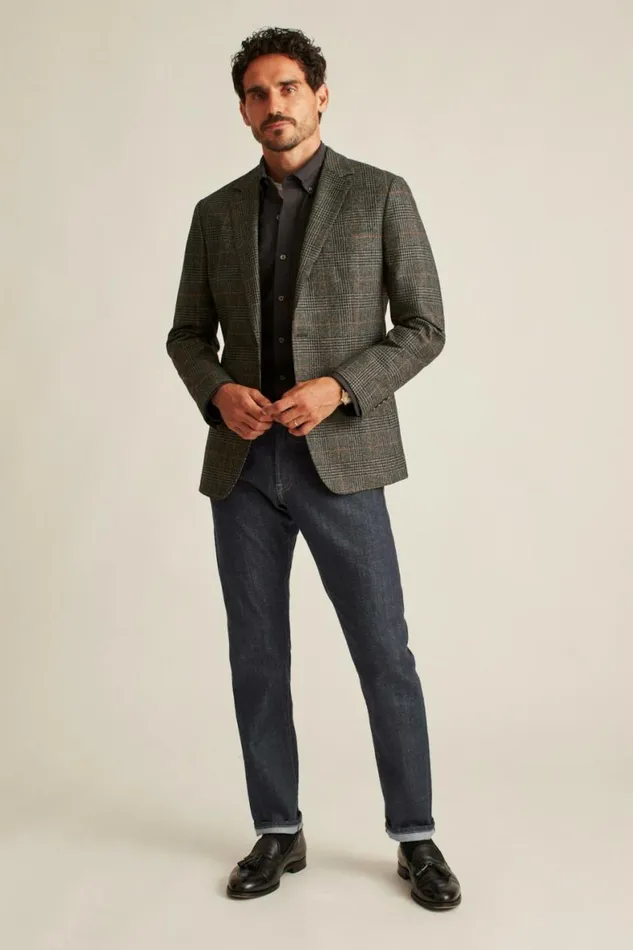 Men Jetsetter Unconstructed Italian Wool Blazer Dark Grey Glen Plaid Bonobos Blazers and Sport Coats Men Jetsetter Unconstructed Italian Wool Blazer Dark Grey Glen Plaid Bonobos Blazers and Sport Coats