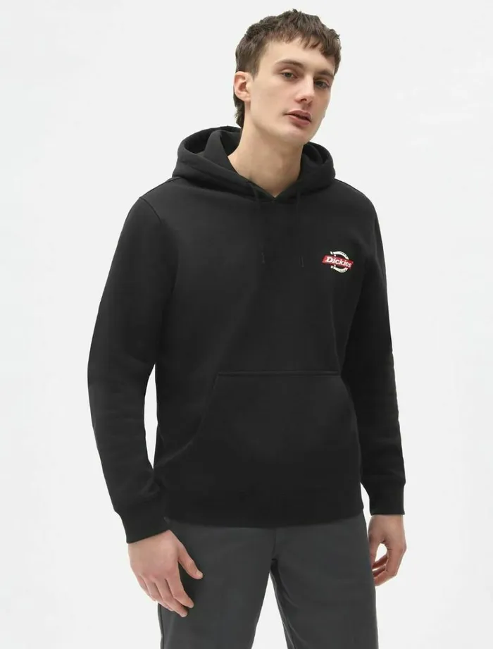 Men Jumpers and Sweatshirts Dickies Ruston Hoodie Black