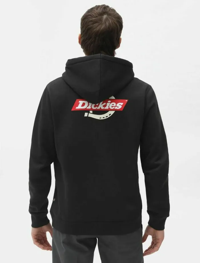 Men Jumpers and Sweatshirts Dickies Ruston Hoodie Black
