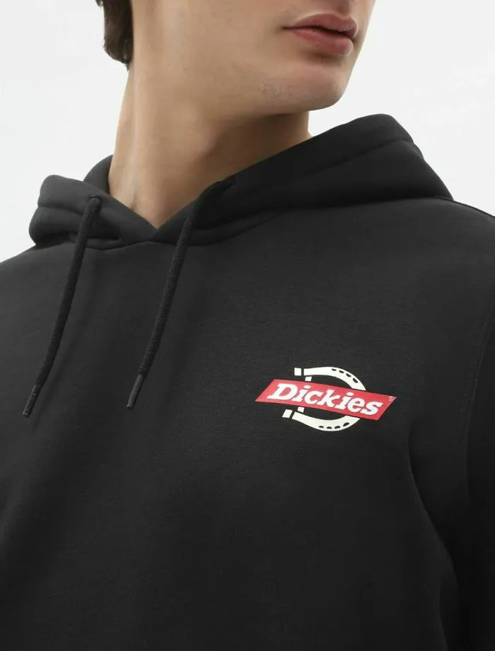 Men Jumpers and Sweatshirts Dickies Ruston Hoodie Black