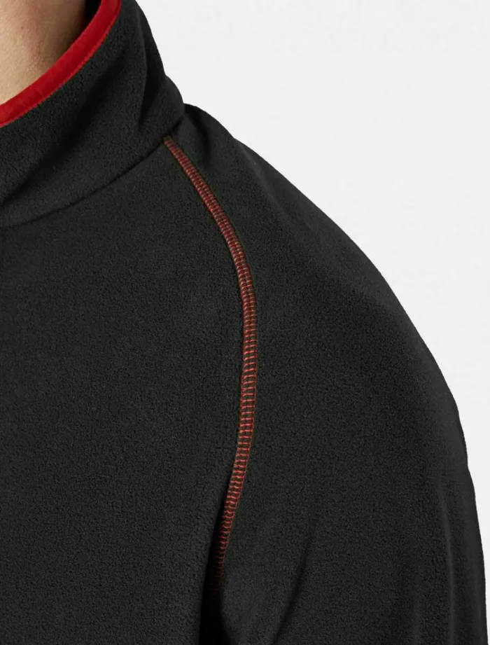 Men Jumpers and Sweatshirts Dickies Smithfield Two Tone Fleece Black Red