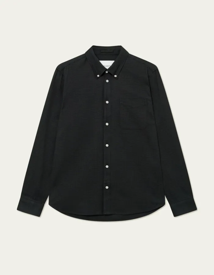 Men Kent Check Shirt 20 8211 RosinDark Navy Les Deux ShirtsOvershirts