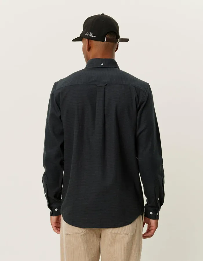 Men Kent Check Shirt 20 8211 RosinDark Navy Les Deux ShirtsOvershirts