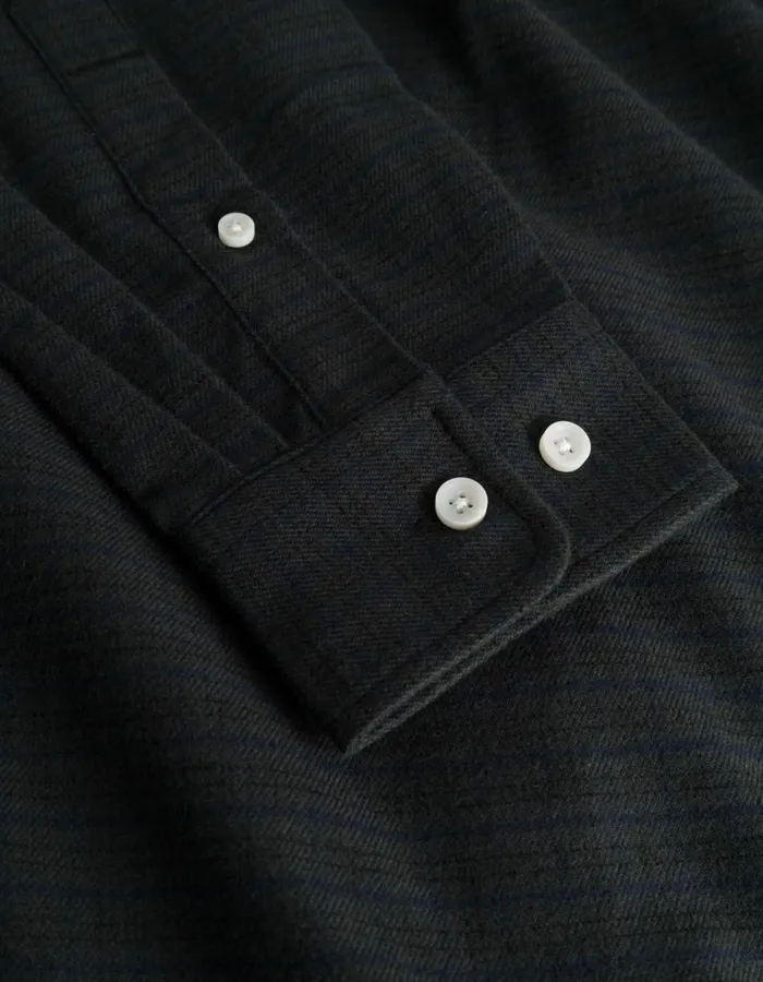 Men Kent Check Shirt 20 8211 RosinDark Navy Les Deux ShirtsOvershirts