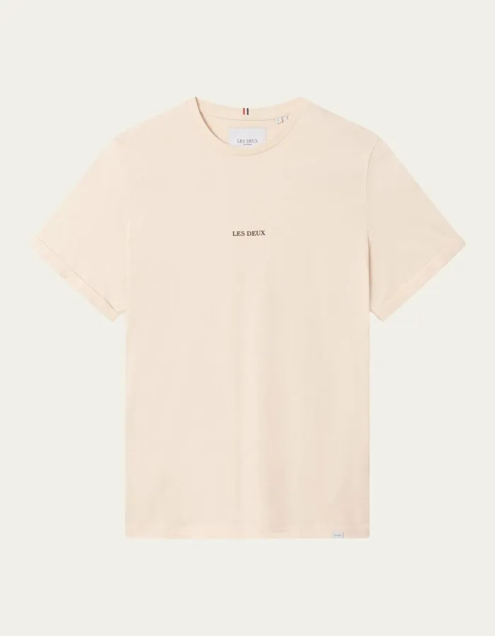 Men Lens TShirt 8211 IvoryBlack Les Deux Tshirts