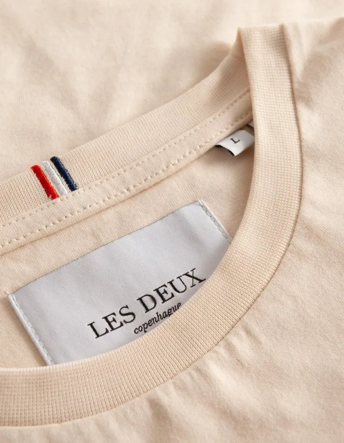 Men Lens TShirt 8211 IvoryBlack Les Deux Tshirts