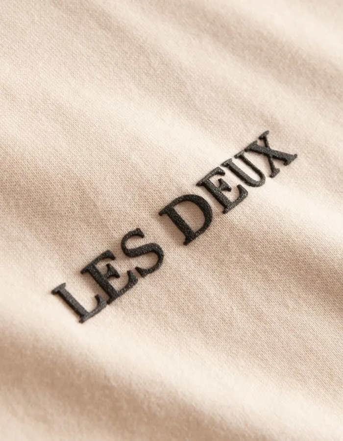 Men Lens TShirt 8211 IvoryBlack Les Deux Tshirts