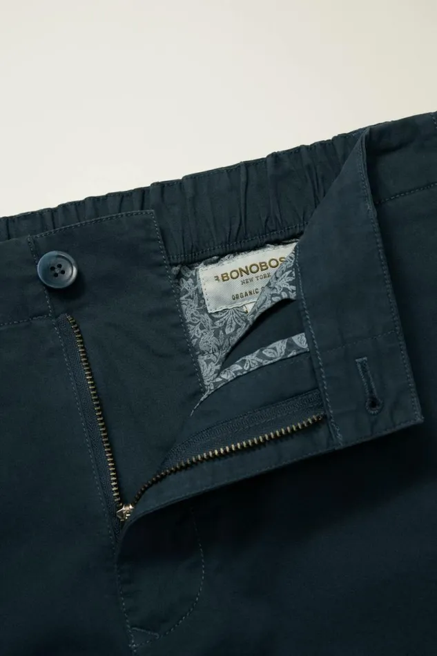 Men Lightweight Chino Short Titan Blue Bonobos Seasonal Pants