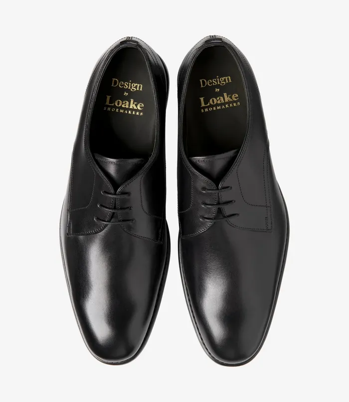 Men Loake Atherton Black Plain Ties Men Loake Atherton Black Plain Ties